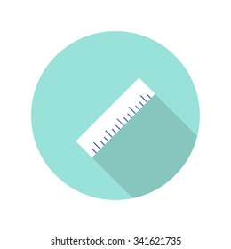 ruler icon. vector illustration