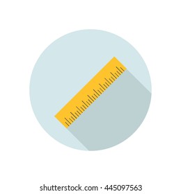 ruler icon. vector illustration