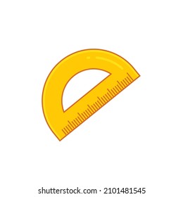 plantilla de diseño de ilustración vectorial de icono de regla