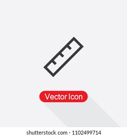 Ruler Icon Vector Illustration Eps10