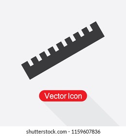 Ruler Icon Vector Illustration Eps10