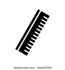 Ruler icon vector illustration logo for many purpose. Isolated on white background.