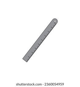 ruler icon vector illustration logo design