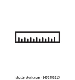 ruler icon vector illustration template