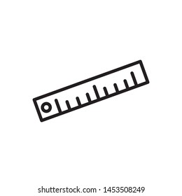 ruler icon vector illustration template