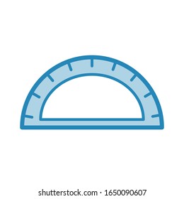 Ruler icon vector ilustration design template 