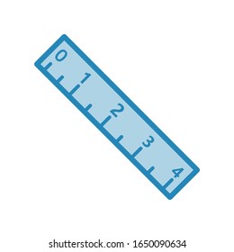 Ruler icon vector ilustration design template 