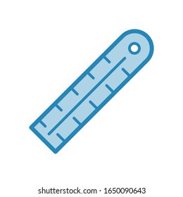 Ruler icon vector ilustration design template 