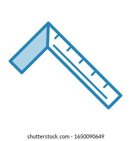 Ruler icon vector ilustration design template 
