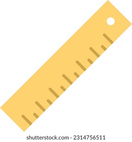 Ruler icon vector image. Suitable for mobile application web application and print media.