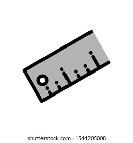 Ruler Icon Vector Logo Template Illustration Design Eps - 10