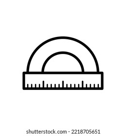 Ruler Icon Vector On Trendy Design