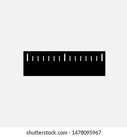 Ruler Icon - Vector, Sign and Symbol for Design, Presentation, Website or Apps Elements.