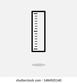 Ruler Icon - Vector, Sign and Symbol for Design, Presentation, Website or Apps Elements.