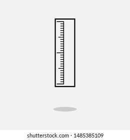 Ruler Icon - Vector, Sign and Symbol for Design, Presentation, Website or Apps Elements.