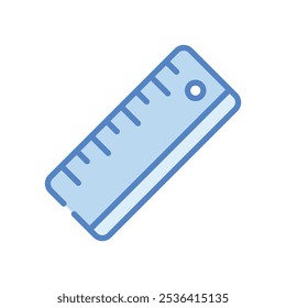 Ruler icon vector stock illustration