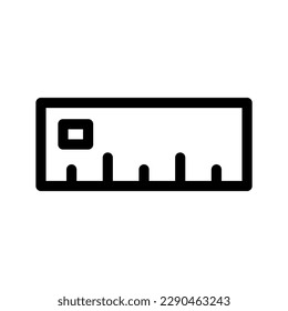 Ruler Icon Vector Symbol Design Illustration