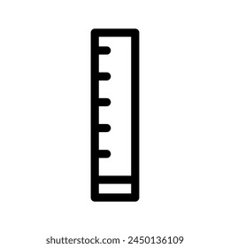 Ruler Icon Vector Symbol Design Illustration