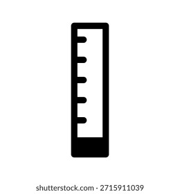Vektorsymbol-Entwurfsgrafik für Lineale