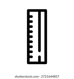 Ruler Icon Vector Symbol Design Illustration