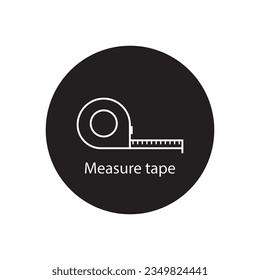 ruler icon vector template illustration logo design