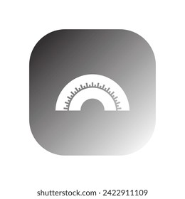ruler icon vector template illustration logo design