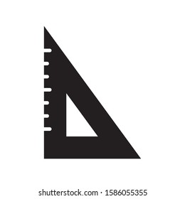 ruler icon vector trendy design