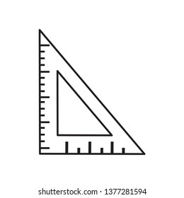 ruler icon vectors