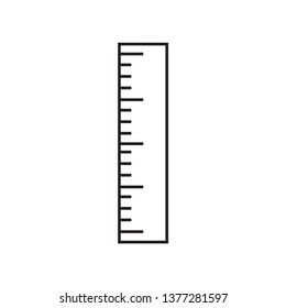 ruler icon vectors