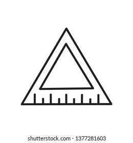 ruler icon vectors