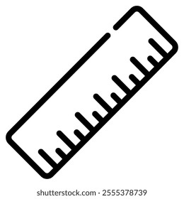 Ruler icon for web, app, infographic, etc