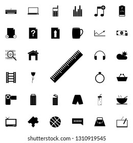 ruler icon. web icons universal set for web and mobile on white background