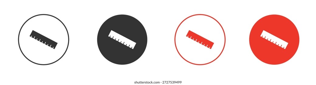 Ruler icon. web vector design