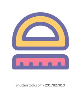 icono de regla para el diseño de tu sitio web, logotipo, aplicación, interfaz de usuario.