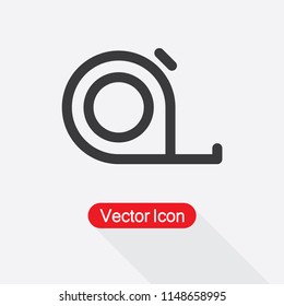 Ruler Icon,Tape Icon Vector Illustration Eps10