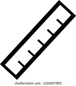 Ruler Illustration Vector Ruler Icon Vector Stock Vector (Royalty Free ...