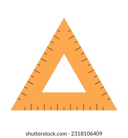 Ruler item school element design illustration