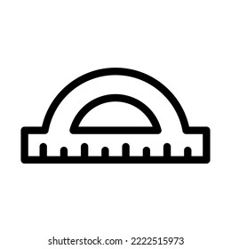 ruler line icon illustration vector graphic