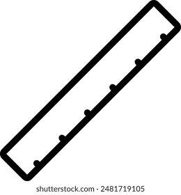 ruler line icon illustration vector