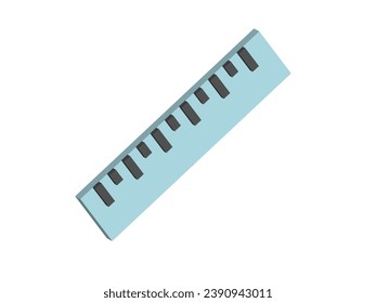 ruler line icon. measuring unit cm. suitable for web design and mobile applications.