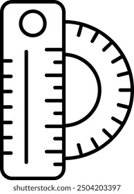 Ruler Line vector Icon Design