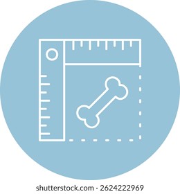 Ruler Line vector Icon Design