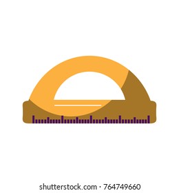 ruler math measuring icon image 