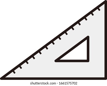 ruler for measurement isolated vector illustration