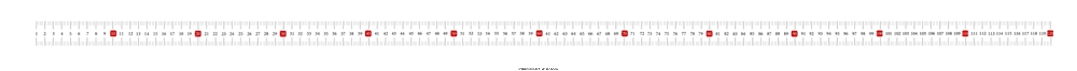 Ruler for measuring length in cm. Long metric tape with scale. Tape measure with metal ruler for measuring in millimeters, centimeters and meters. Vector illustration.
