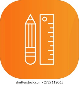 Icono de lápiz de Regla para su proyecto