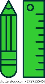 Icono de lápiz de Regla para su proyecto