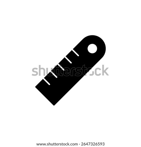 ruler, scale, measurement, length icon