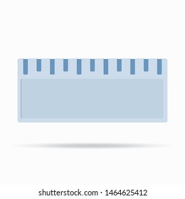 Ruler scale set vector illustration