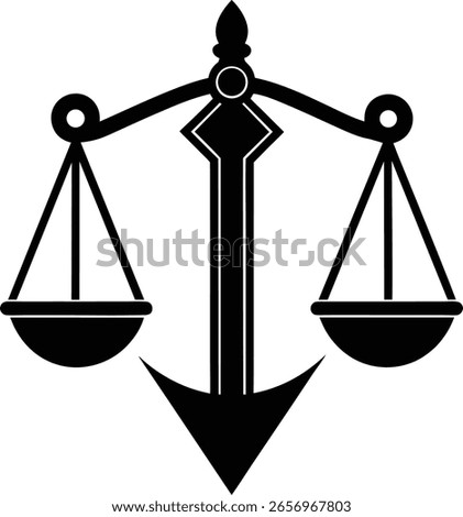 ruler scale silhouette logo icon vector art
